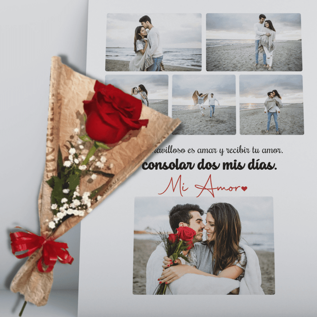 Cuadro personalizado con rosas