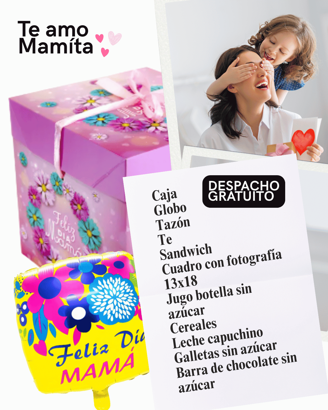 Día de la mamá - desayuno sorpresa a domicilio en chillán - desayuno sin azúcar